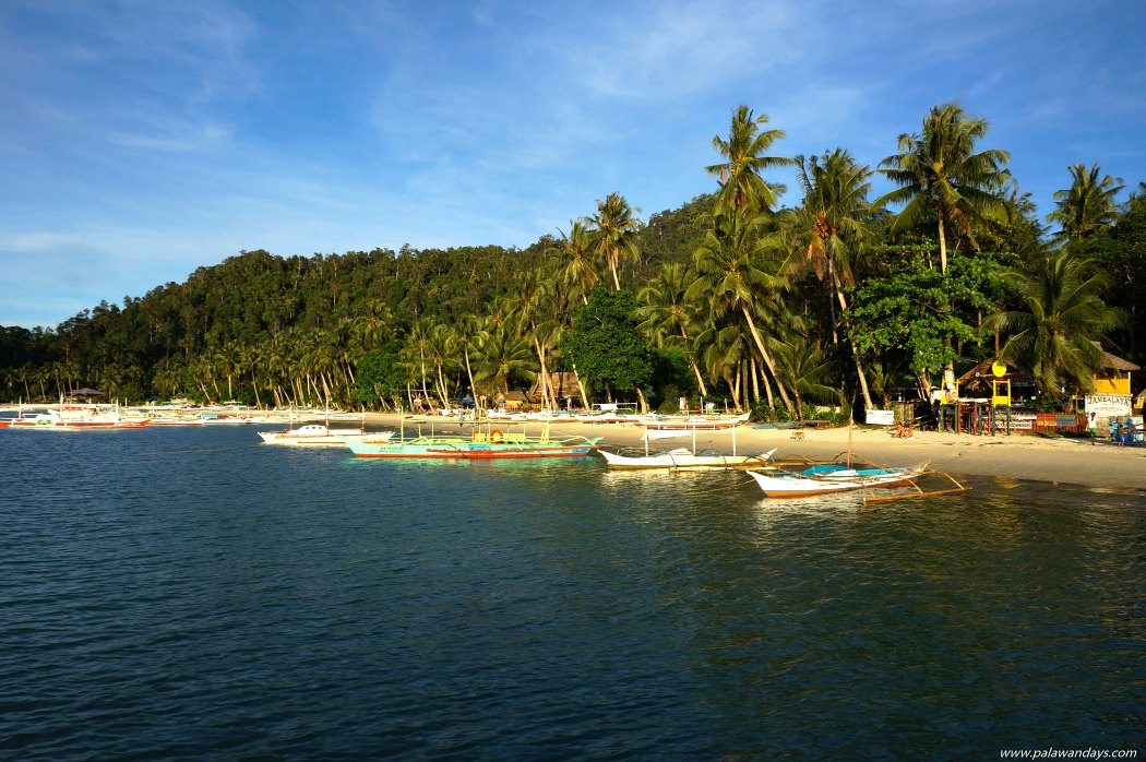 Island hopping port barton palawan