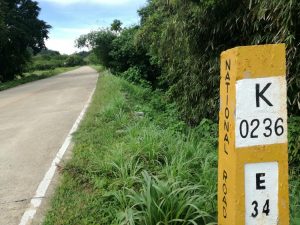 Kuyawyaw Waterfalls 236 km. nort bound